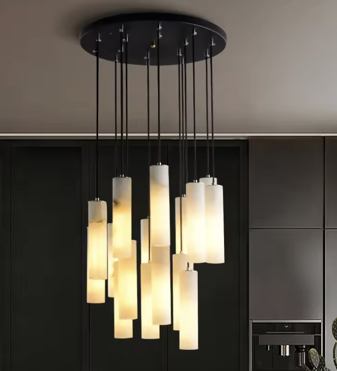 Serville natural marble Pendant Lights